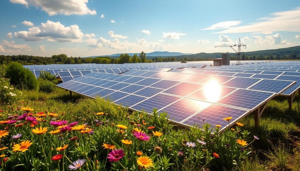 Environmental benefits of solar energy