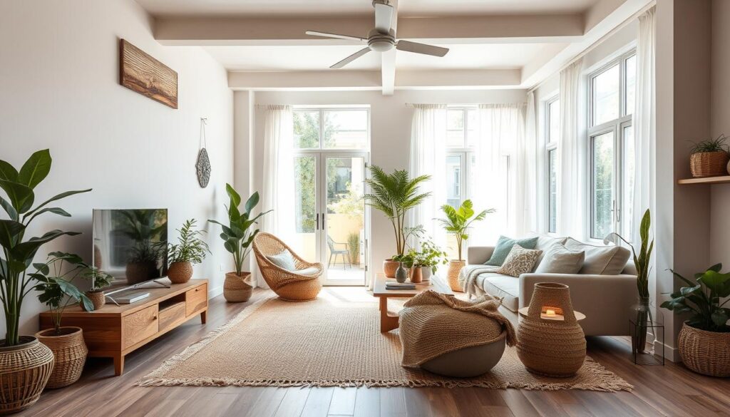 eco-chic interior design