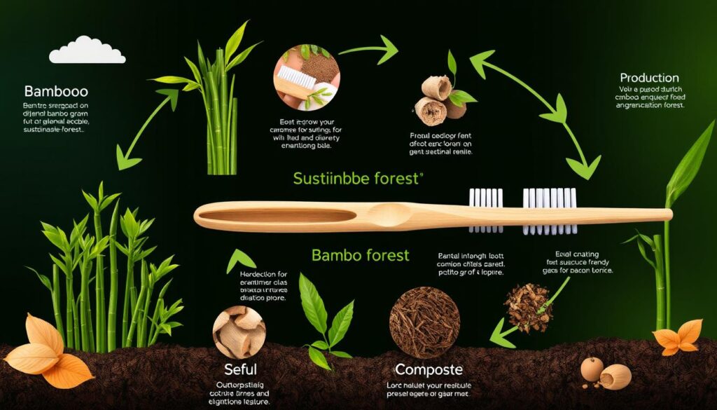 lifecycle of eco-friendly toothbrush