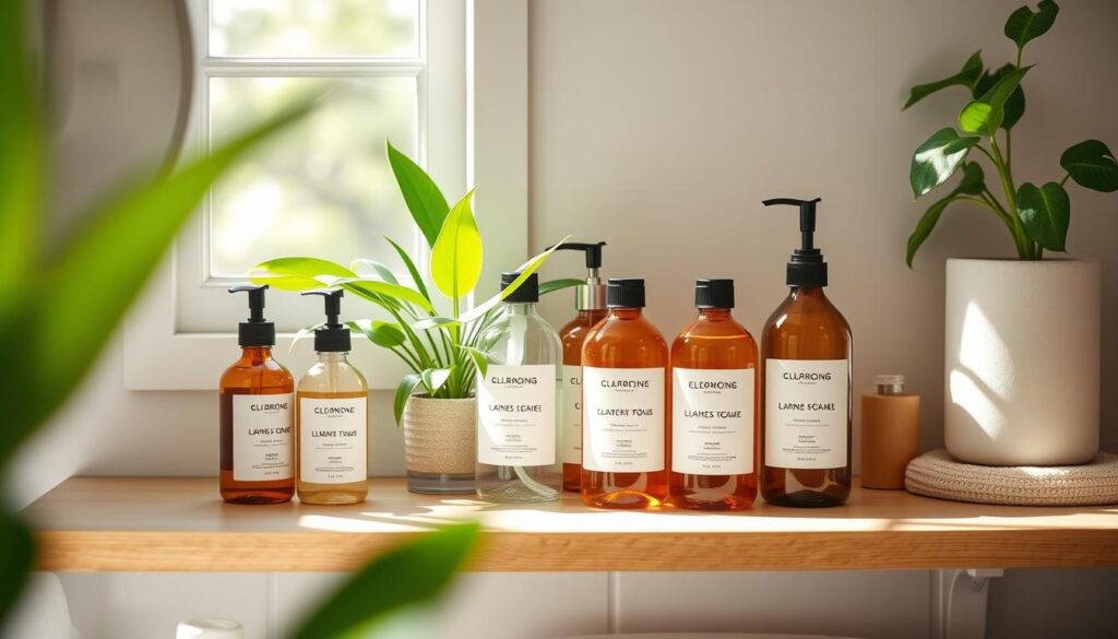 Eco-friendly bathroom cleaners