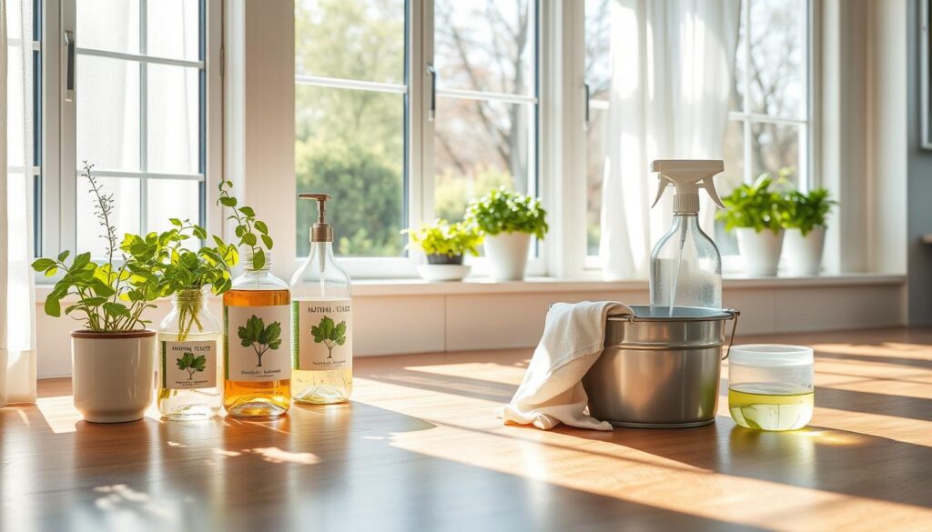 Eco-friendly floor cleaning