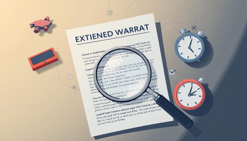 Extended warranty limitations