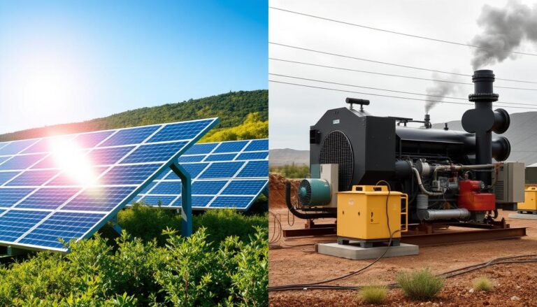 Solar vs. Gas Generators