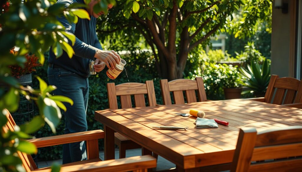 teak furniture maintenance