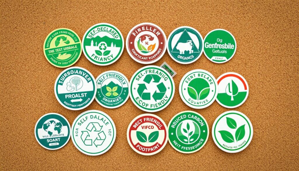 self-declared environmental labels